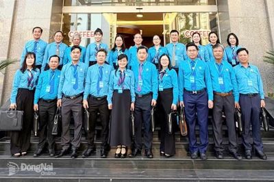 Thành phố Đồng Nai có 34 đại biểu tham dự Đại hội XIV Công đoàn Việt Nam