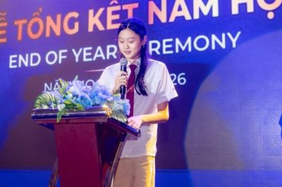 Con gái Hoa hậu Hương Giang nhận loạt danh hiệu Tinh hoa tại trường quốc tế