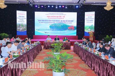 Tọa đàm Quốc tế 'Hành trình đến di sản tư liệu UNESCO- Ma nhai núi Non Nước'