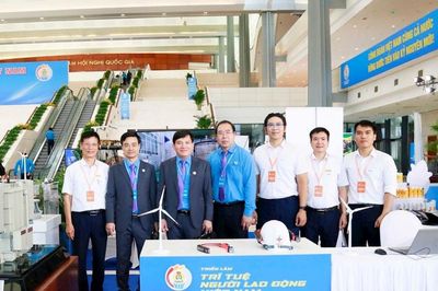 Công đoàn Điện lực Việt Nam tham gia Triển lãm chào mừng Đại hội XIV Công đoàn Việt Nam
