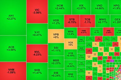 VN-Index tiếp tục đi xuống, NVL giảm mạnh phiên thứ hai