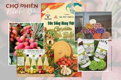 'Chợ phiên Kinh Bắc' mang đặc sản vùng quan họ đến giữa lòng Hà Nội