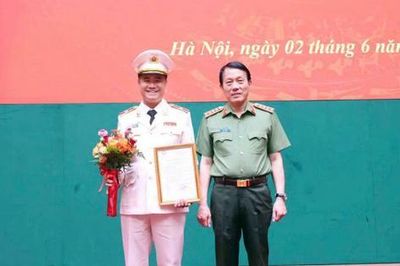 Phó Giám đốc Công an TP Hà Nội Nguyễn Ngọc Quyền được thăng cấp bậc hàm Thiếu tướng