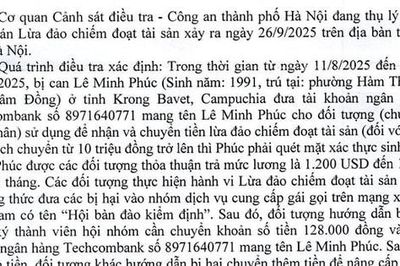 Tìm bị hại trong vụ án lừa đảo chiếm đoạt tài sản