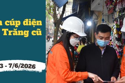 Lịch cúp điện TP. Cần Thơ (Sóc Trăng cũ) từ ngày 3 – 7/6/2026: Cập nhật danh sách khu vực sẽ bị mất điện liên tục