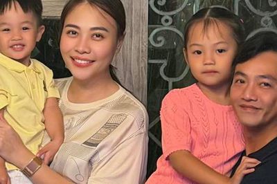 Đàm Thu Trang bên 2 con: 'Mẹ học cách yêu dịu dàng hơn'