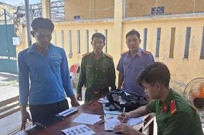 Bắt tạm giam đối tượng tham ô tài sản của cây xăng