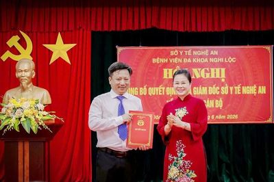 Bệnh viện Đa khoa Nghi Lộc - Nghệ An có Giám đốc mới