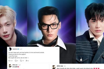 Đặng Hồng Hải, IVAN gửi lời cảm ơn fan sau ngày đầu ghi hình Tinh Hà 'Say Hi'
