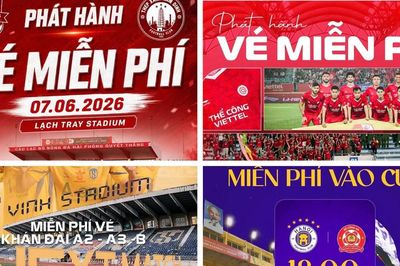 Đồng loạt miễn phí vé xem V-League 2025/26 hạ màn