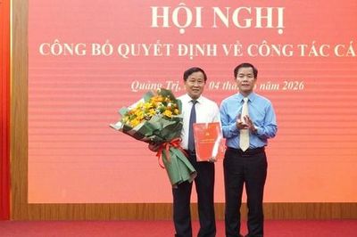 Quảng Trị công bố quyết định của Ban Bí thư về công tác cán bộ