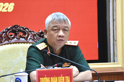 Thượng tướng Nguyễn Quang Ngọc kiểm tra công tác hậu cần, tài chính và đầu tư xây dựng cơ bản tại Binh chủng Công binh