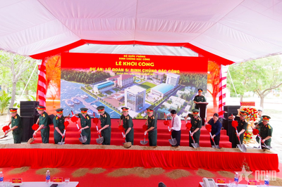Binh chủng Đặc công khởi công xây dựng Dự án Lữ đoàn 5
