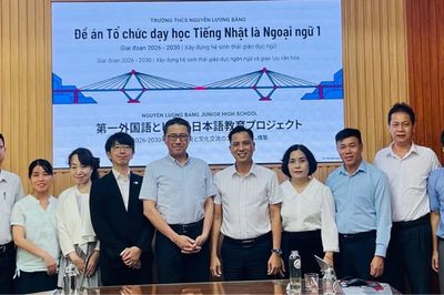 Triển khai đề án dạy học tiếng Nhật tại Trường THCS Nguyễn Lương Bằng