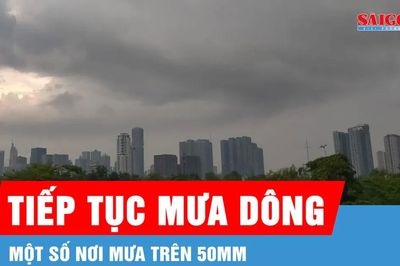 Chiều tối và đêm nay 4-6, Nam bộ có mưa rào và dông
