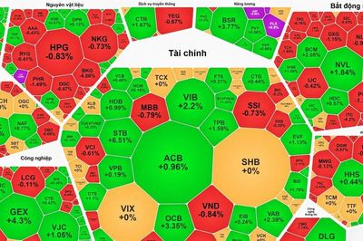 VN-Index tăng sau 7 phiên giảm điểm