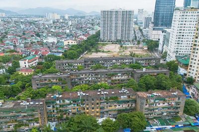 Chạy đua tiến độ di dời dân khỏi chung cư xuống cấp ở Nghệ An