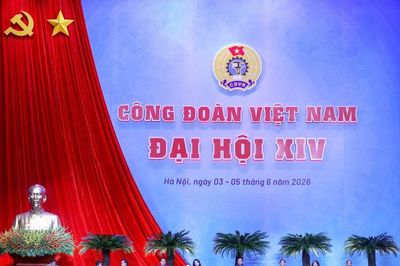 Đại hội XIV Công đoàn Việt Nam khai mạc phiên trọng thể và bầu Ban chấp hành mới