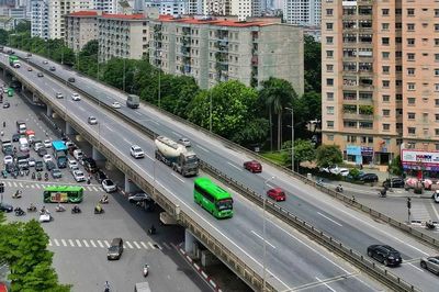 Hà Nội đưa giải pháp xử lý xô lệch một số gối cầu đường Vành đai 3 trên cao