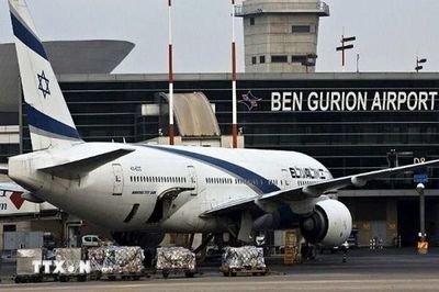 Israel đề nghị Mỹ di chuyển bớt máy bay quân sự khỏi sân bay Ben Gurion