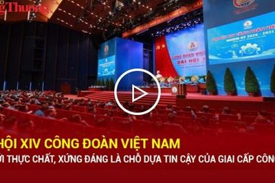 Đại hội XIV Công đoàn Việt Nam: Đổi mới thực chất, xứng đáng là chỗ dựa tin cậy của giai cấp công nhân