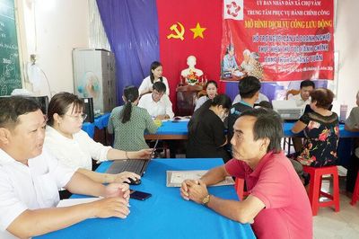 Đem dịch vụ công về ấp