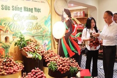 'Chợ phiên Kinh Bắc' quảng bá đặc sản Bắc Ninh tại Hà Nội