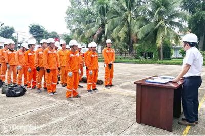 Điện lực Đồng Nai diễn tập phương án phòng chống thiên tai và tìm kiếm cứu nạn năm 2026