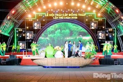 Tổng duyệt chương trình khai mạc Lễ hội Trái cây Đồng Tháp lần thứ I, năm 2026