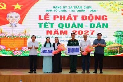 Lan tỏa nghĩa tình quân - dân trên quê hương Tràm Chim