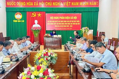 Phản biện xã hội dự thảo Nghị quyết quy định chính sách hỗ trợ phát triển nuôi trồng thủy sản ứng dụng công nghệ cao