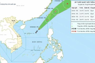 Chủ động ứng phó áp thấp nhiệt đới đầu tiên trên biển Đông