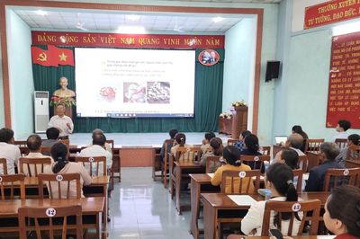 Tập huấn phục hồi sinh kế cho 35 hộ dân phường Ninh Hòa