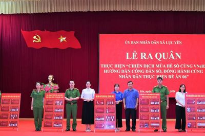 Xã Lục Yên ra quân thực hiện chiến dịch mùa hè số