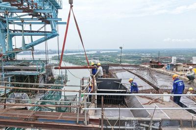 Cầu Phước Khánh 3.500 tỷ đồng sắp hợp long: Công trình có tĩnh không cao nhất Việt Nam