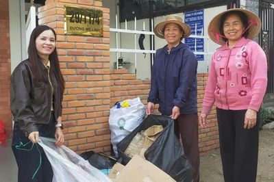 Môi trường sống xanh từ bàn tay phụ nữ
