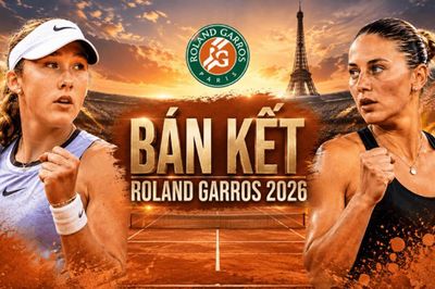 Bán kết đơn nữ Roland Garros 2026: Kostyuk đối đầu Andreeva và hành trình của các hiện tượng