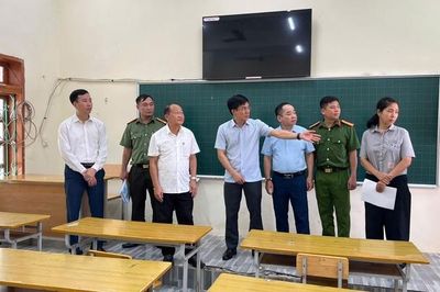 Kiểm tra các điều kiện đảm bảo ANTT cho Kỳ thi tốt nghiệp THPT năm 2026