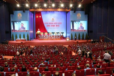 Khai mạc trọng thể Đại hội Công đoàn Việt Nam lần thứ XIV