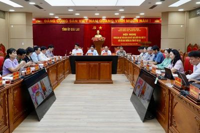 Bộ trưởng Lê Hoài Trung: Gia Lai cần xử lý hiệu quả tài sản công sau sáp nhập
