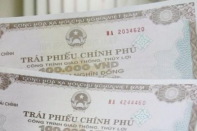 Huy động hơn 33.600 tỷ đồng trái phiếu chính phủ trong tháng 5