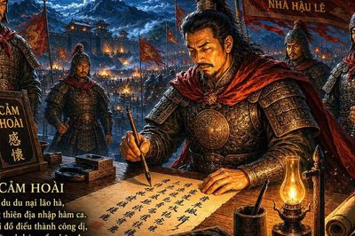 Danh tướng Đặng Dung và bài thơ 'Cảm hoài' bất hủ dưới trăng