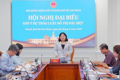 TP. Hồ Chí Minh: Góp ý hoàn thiện Luật Đô thị đặc biệt tạo động lực phát triển mới