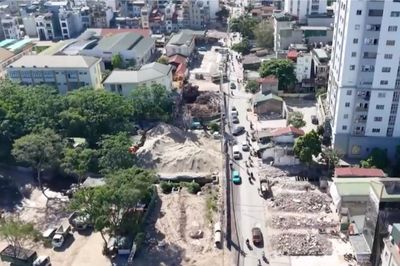 Phường Hoàng Mai hoàn tất GPMB đường Lĩnh Nam