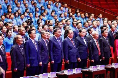Khai mạc phiên trọng thể Đại hội XIV Công đoàn Việt Nam