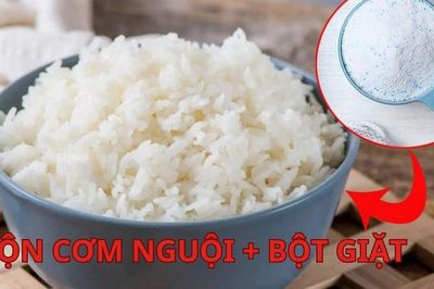 Cơm nguội đừng đổ đi, mang trộn với bột giặt: Chúng có công dụng tuyệt vời nhà nào cũng cần dùng tới