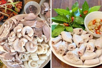 Bỏ thứ này vào luộc, lòng lợn hết hẳn mùi hôi lại trắng tinh, thơm giòn sần sật