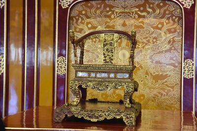 Cận cảnh bảo vật quốc gia 'Ngai vua triều Nguyễn' sau hơn một năm phục hồi
