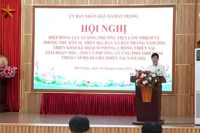 Xã Bát Tràng chủ động phương án ứng phó thiên tai năm 2026