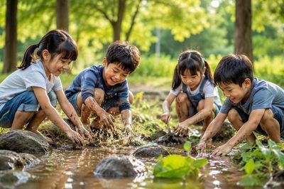 Vì sao trẻ ít tiếp xúc với thiên nhiên dễ bị hen suyễn, viêm da cơ địa?
